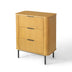 Wood Nightstand Bedside Table with 3 Drawer