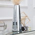 SHYFOY Blumenvase Zerkleinerte Diamant-Spiegelvasen für die Heimdekoration