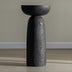 Black Sandstone Side Table End Table