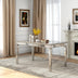 Glam Mirror Wood Rectangular Dining Table