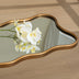 SHYFOY 59" Wavy Frame Antique Bronze Full-Length Wall Mirror