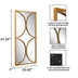 Gold Antique Modern Decorative Wall Mirror