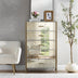 45.67"High 6-Drawer Antique Mirror Tall Dresser