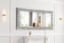 Floor Mirror, Glass Full Length Mirror with Crushed Diamond Frame