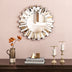 Circular Decorative Statement Wall Mirror for Entryway