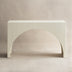 Fluted Arch Modern Console Table