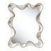 Large Asymmetrical Silver Wall Mirror