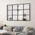 SHYFOY Antique Black Wall Mirror Metal Frame Accent Mirror