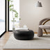Modern Concrete Coffee Table for Outdoor Patio, Durable Weatherproof Accent Table