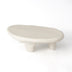 47" Iregular Cloud Shaped Fiberglass Low Profile Coffee Table