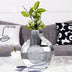 SHYFOY Silver Mirror Crystal Glass Decorative Vase Luxury Home Decoration