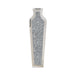 Modern Tall Crushed Diamond Floor Vase