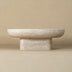 Modern Oval Coffee Table, Sculptural Living Room Table