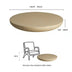 Minimalist Round Magnesium Oxide Coffee Table