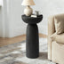 Black Sandstone Side Table End Table