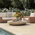 Minimalist Round Magnesium Oxide Coffee Table