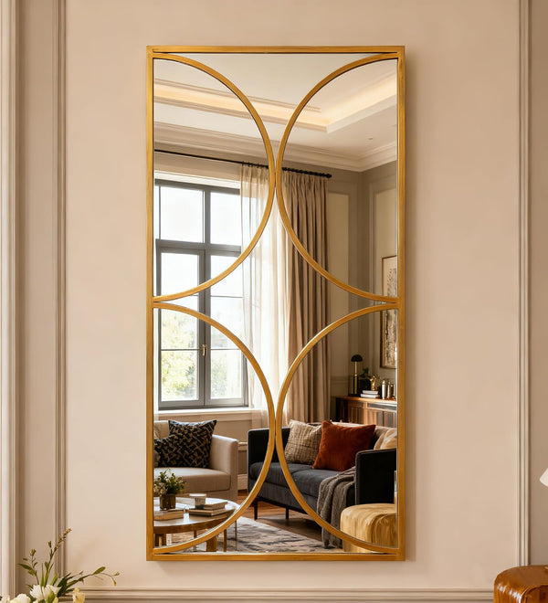 Gold Antique Modern Decorative Wall Mirror