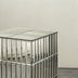 Amla Antique Mirrored Small Accent End Table