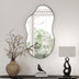 SHYFOY Black Asymmetrical Cloud Shaped Wall Mirror