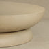 Low-Profile Round Concrete Coffee Table