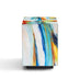Couchtisch aus Glas mit Graffiti-Kunst