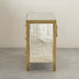 3-Drawer Antique Mirrored Sideboard Cabinet