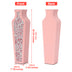 Handmade Crystal Glass Floor Vase Pink Floor Vase