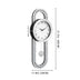 31.5" Mirrored Pendulum Luxury Large Wall Clocks