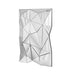 Modern 3D Wall Mirror Irregular Triangle Accent Mirror