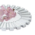 Silver Sunburst Decorative Round Wall Mirror