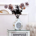 SHYFOY Silver Mirror Crystal Glass Decorative Vase Luxury Home Decoration