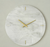 SHYFOY Modern Marble Glass Wall Clock