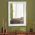 Antique White Ornate Wall Mirror