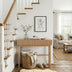 Console Table for Entryway, Sofa Table with 2 Drawers