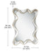 Large Asymmetrical Silver Wall Mirror